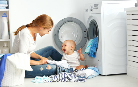 Πλένοντας τα ρούχα του μωρού σου